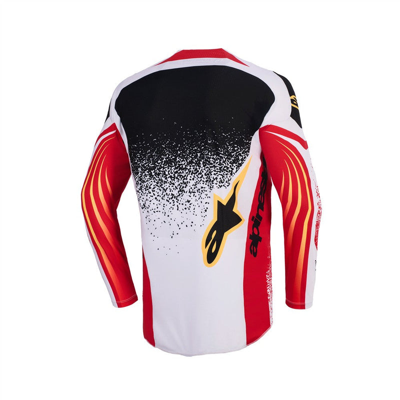 Load image into Gallery viewer, Alpinestars Techstar Nomur Jersey Light Gray/Red/Black

