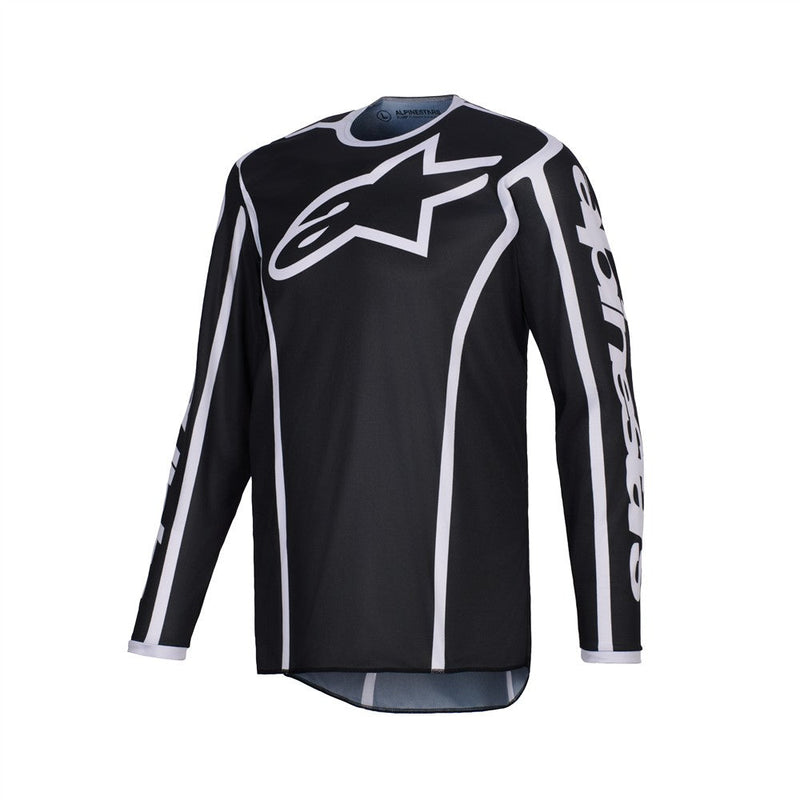 Load image into Gallery viewer, Alpinestars Fluid Apex Jersey Black/Gray
