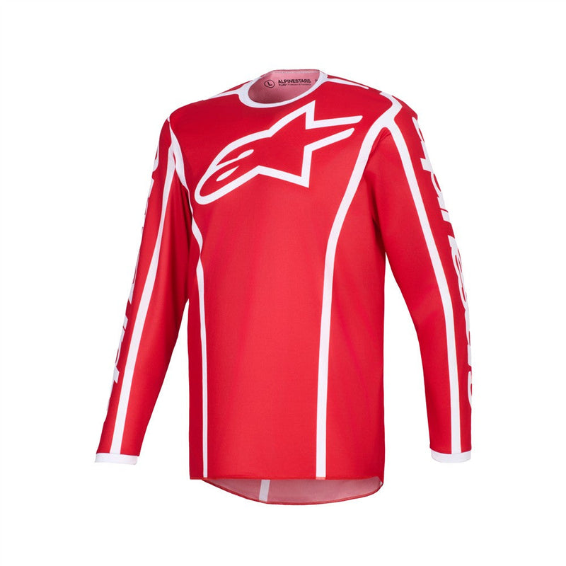Load image into Gallery viewer, Alpinestars Fluid Apex Jersey Red/White
