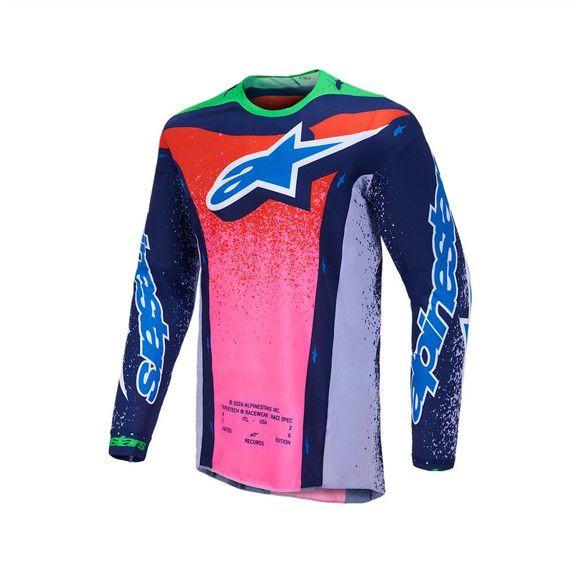 Load image into Gallery viewer, Alpinestars upertech Limited Edition Records Jersey Multicolour

