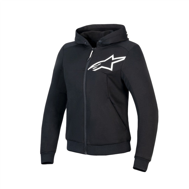 Load image into Gallery viewer, Alpinestars Stella Chrome v2 Sport Hoodie Black/White
