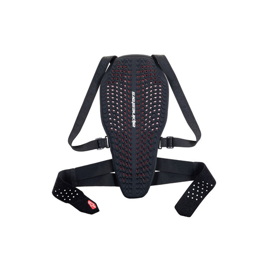 Alpinestars Nucleon Plasma Back Protector With Strap Black/White/Red