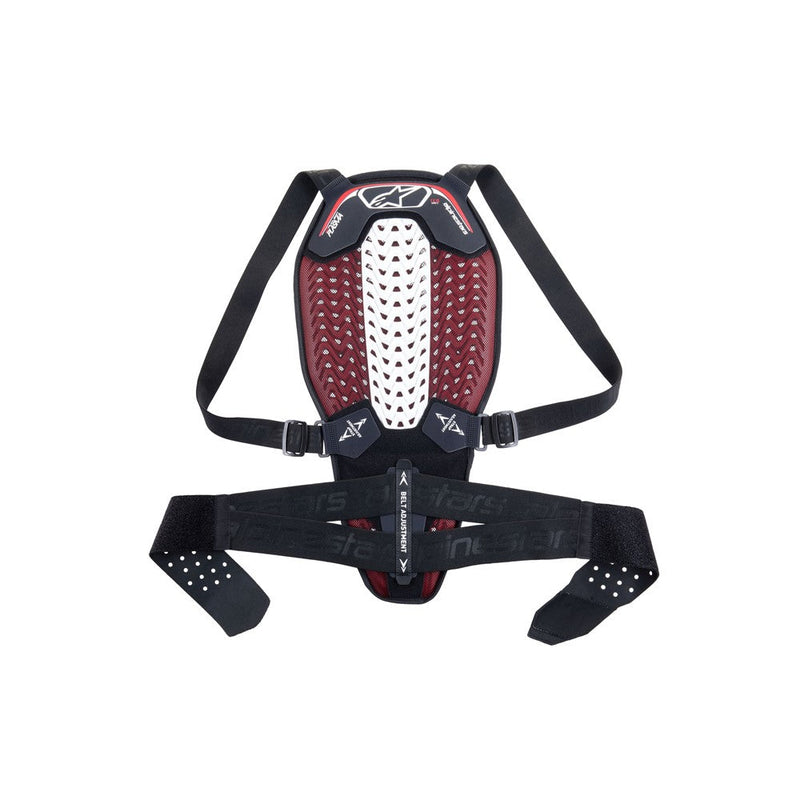 Load image into Gallery viewer, Alpinestars Nucleon Plasma Back Protector With Strap Black/White/Red
