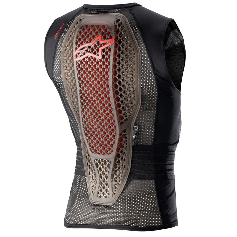 Load image into Gallery viewer, Alpinestars Nucleon Flex Protection Vest Transparent Smoke/Red/Black
