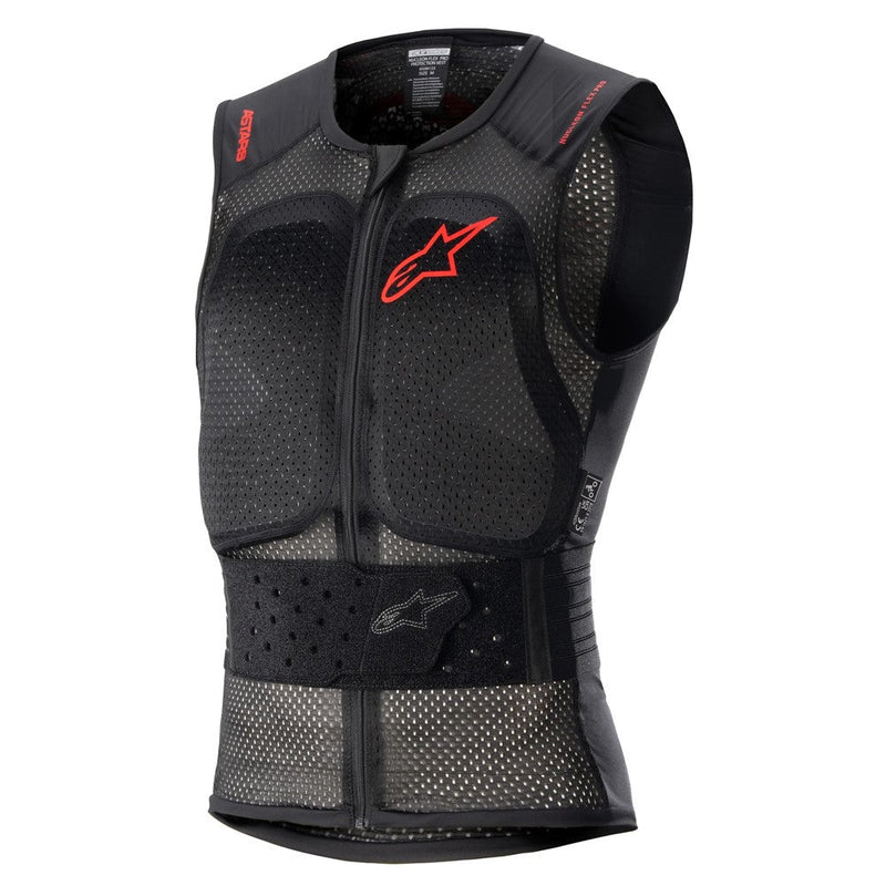 Load image into Gallery viewer, Alpinestars Nucleon Flex Protection Vest Transparent Smoke/Red/Black
