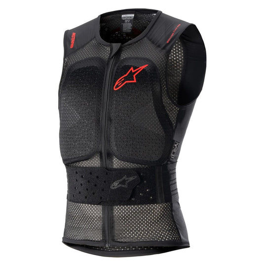 Alpinestars Nucleon Flex Protection Vest Transparent Smoke/Red/Black