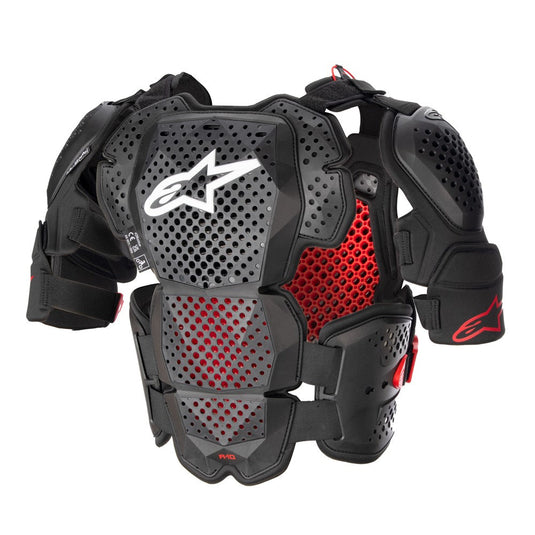 Alpinestars A-10 v2 Full Chest Protector Anthracite/Black/Red