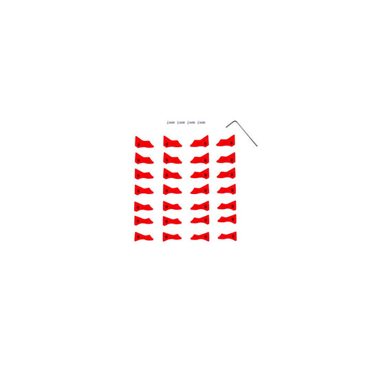 Alpinestars RK-10 Extension Stop Kit Red - One Size