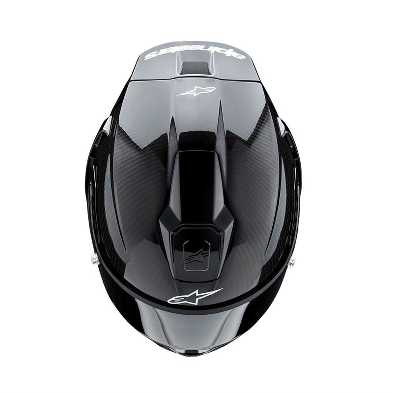 Load image into Gallery viewer, Alpinestars Supertech R10 Helmet Solid Black Carbon Matte/Gloss
