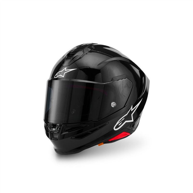 Load image into Gallery viewer, Alpinestars Supertech R7 Helmet Solid Black Gloss
