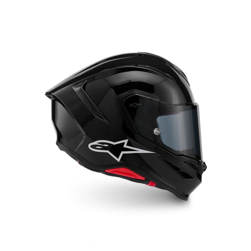 Load image into Gallery viewer, Alpinestars Supertech R7 Helmet Solid Black Gloss
