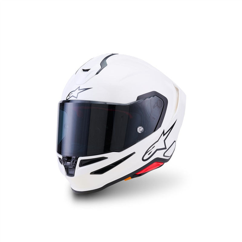 Load image into Gallery viewer, Alpinestars Supertech R7 Helmet Solid White Gloss

