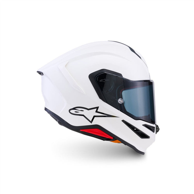 Load image into Gallery viewer, Alpinestars Supertech R7 Helmet Solid White Gloss
