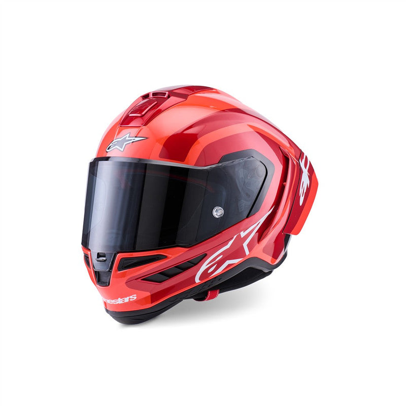 Load image into Gallery viewer, Alpinestars Supertech R10 Helmet Arius Black/White/Double Red Gloss
