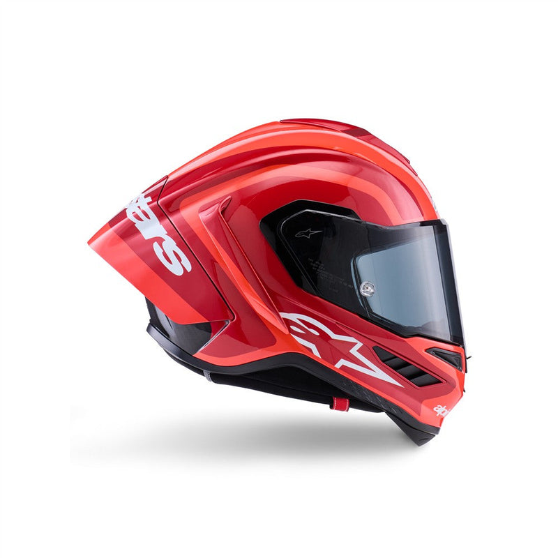 Load image into Gallery viewer, Alpinestars Supertech R10 Helmet Arius Black/White/Double Red Gloss
