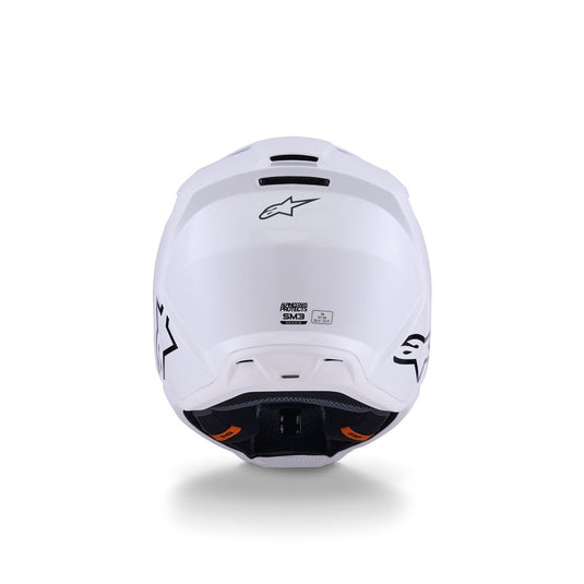 Alpinestars S-M3 Helmet White Gloss