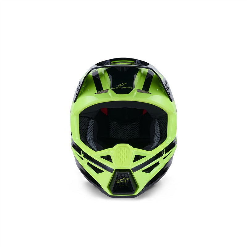 Load image into Gallery viewer, Alpinestars S-M3 Heat Helmet Yellow Fluoro/Black Gloss
