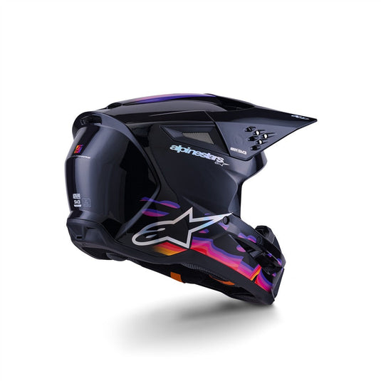 Alpinestars S-M3 Force Helmet Black Gloss