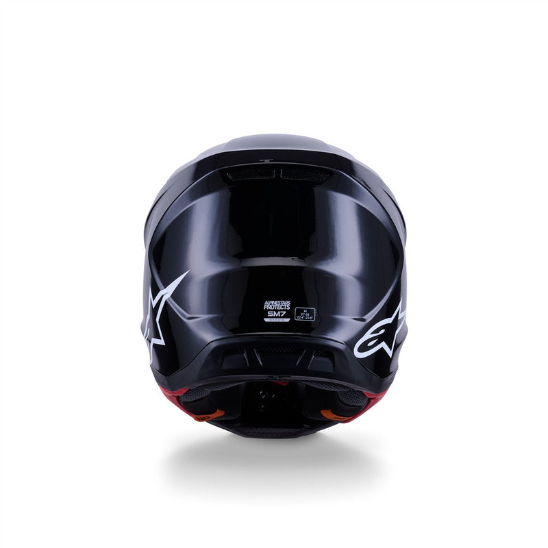 Load image into Gallery viewer, Alpinestars S-M7 Helmet Solid Gloss Black
