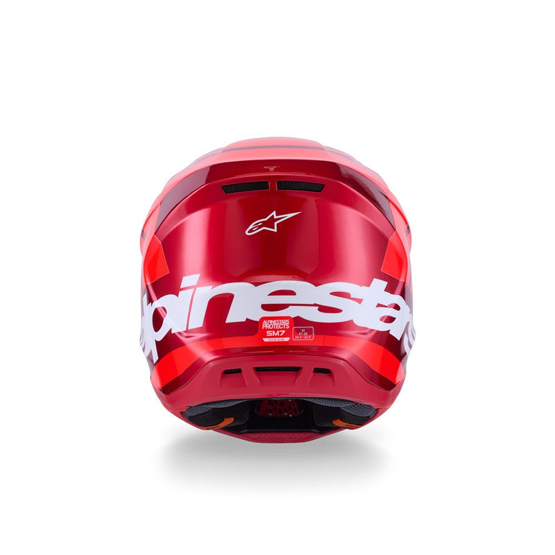 Load image into Gallery viewer, Alpinestars S-M7 Core Helmet Red Gloss
