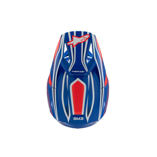 Alpinestars -M3 Youth Helmet Wurx Blue/Red/White/Black Gloss