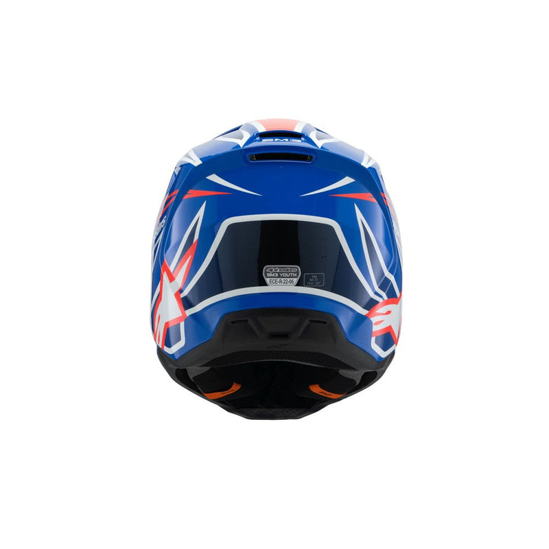 Load image into Gallery viewer, Alpinestars -M3 Youth Helmet Wurx Blue/Red/White/Black Gloss
