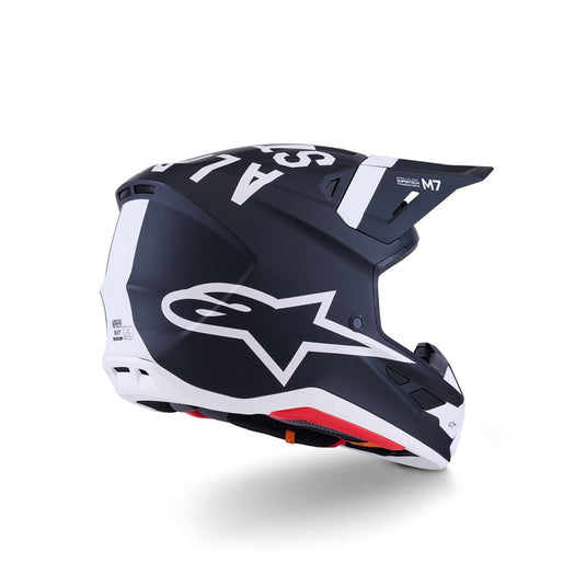 Alpinestars S-M7 Dasher Helmet Black/White Matte