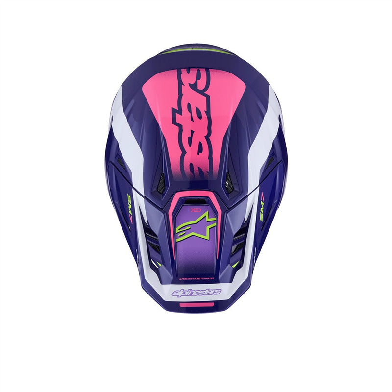 Load image into Gallery viewer, Alpinestars S-M7 Deed Helmet Purple/Pink Gloss
