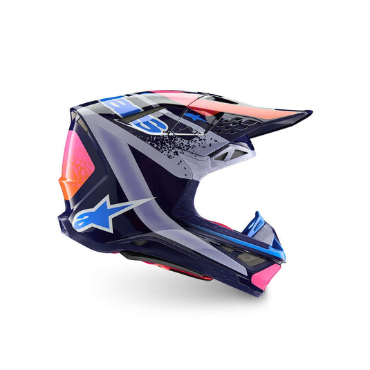 Alpinestars upertech -M10 Records Limited Edition Helmet Multicolour Gloss