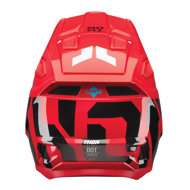 Load image into Gallery viewer, THOR HELMET FLEET FORGE RED
