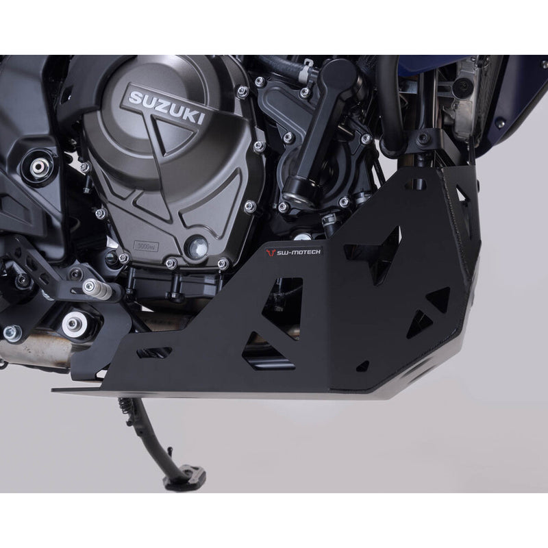 Load image into Gallery viewer, BASH PLATE SW MOTECH BLACK SUZUKI V STROM 800 22-ON
