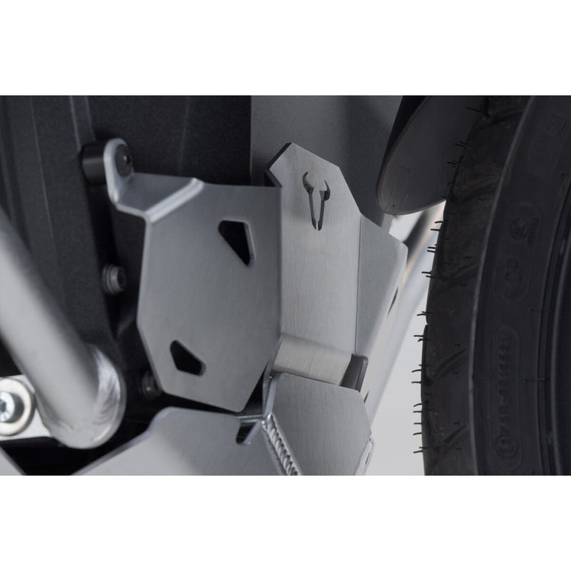 Load image into Gallery viewer, BASH PLATE EXTENSION SW MOTECH SILVER BMW R1300GS 23-ON
