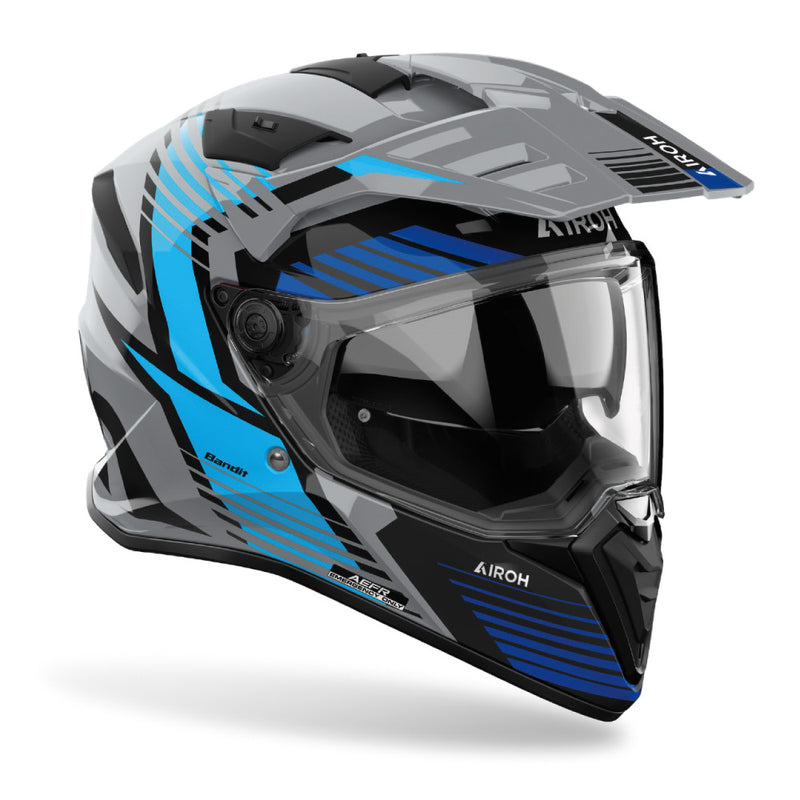 Load image into Gallery viewer, AIROH BANDIT Spicy Blue Gloss
