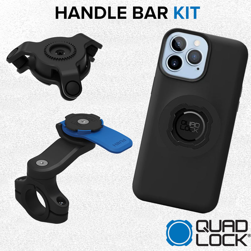 Load image into Gallery viewer, iPhone 13 Pro Max Handlebar Mount Kit Quad Lock
