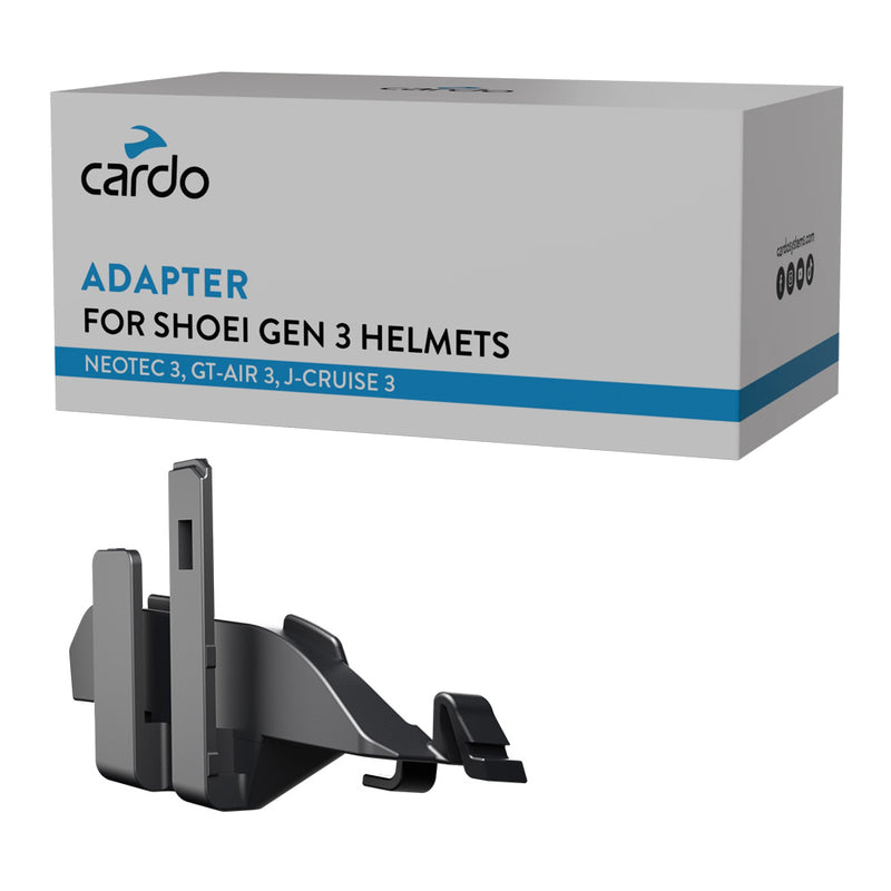 Load image into Gallery viewer, Cardo Adapter for Shoei Gen 3 Helmets: Neotec 3, GT-Air 3, J-Cruise 3
