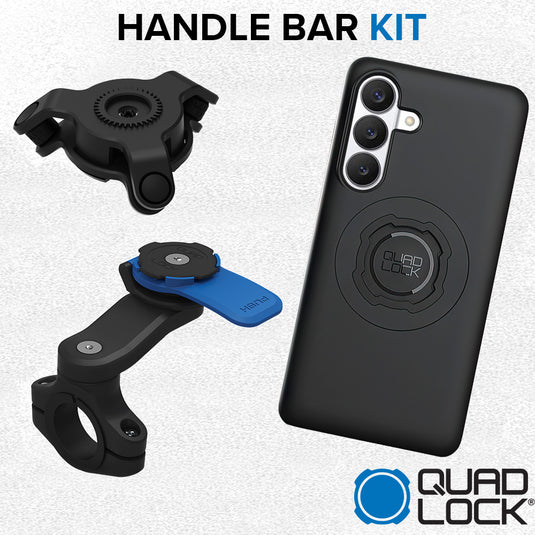 Samsung Galaxy S26 Handlebar Mount Kit Quad Lock