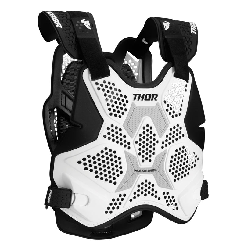 Load image into Gallery viewer, THOR CHEST PROTECTOR SENTINEL PRO WHITE

