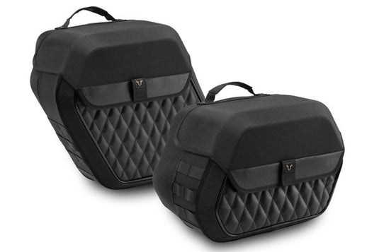 LEGEND GEAR SIDE BAG SYSTEM LH2/LH1 SW MOTECH 25.5/19.5L SOFT TAIL STRBOB 2017-ON STANDARD 2020-ON