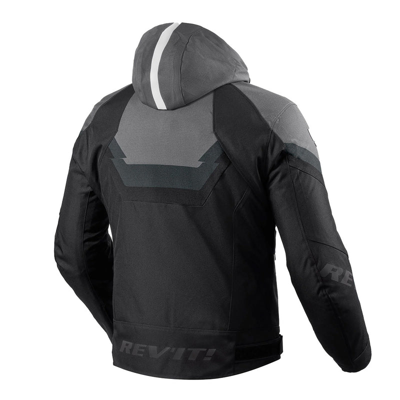 Load image into Gallery viewer, Jacket Quantum 3 H2O Black Grey - back
