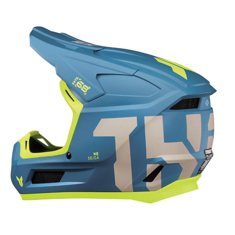 Load image into Gallery viewer, THOR HELMET FLEET FORGE BLUE YOUTH
