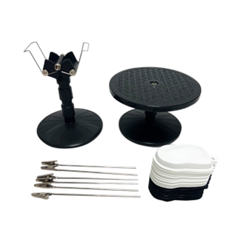 Load image into Gallery viewer, FORMULA AIRBRUSH PAINTING TURNTABLE AND HOLDER KIT WITH CLIPS
