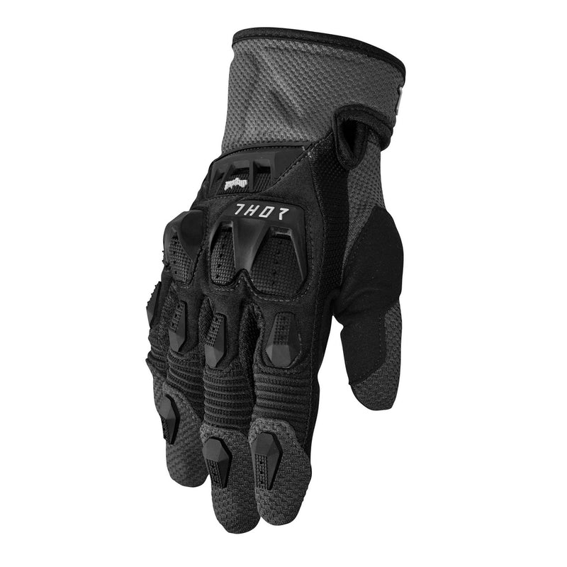 Load image into Gallery viewer, THOR TERRAIN GLOVE BLACK CHARCOAL
