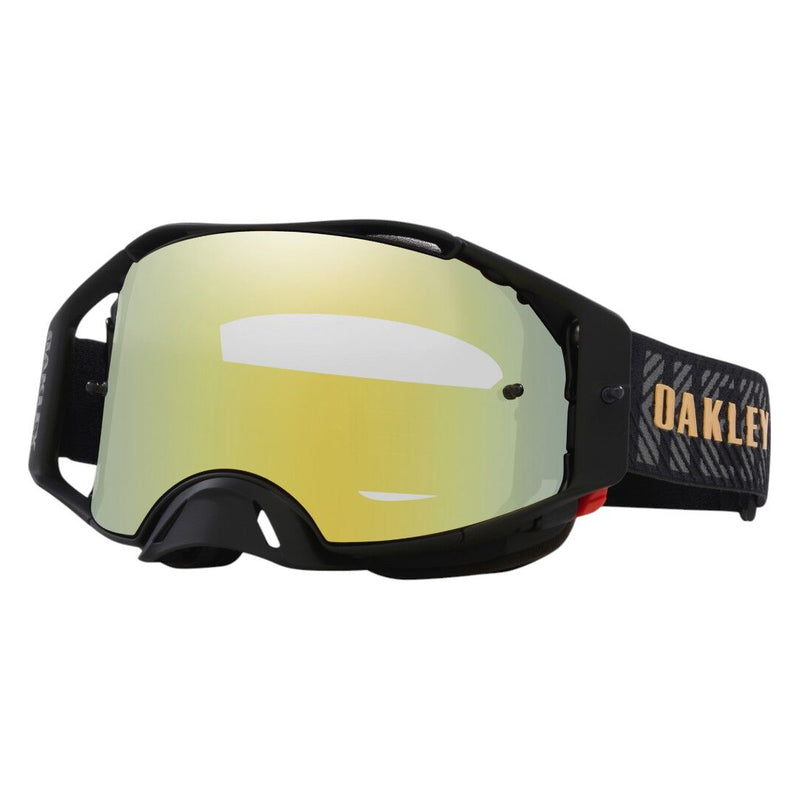Load image into Gallery viewer, 0OO70467046F900 - Oakley AirBrake MX Goggle Herlings Sig 24k Iridium Lens
