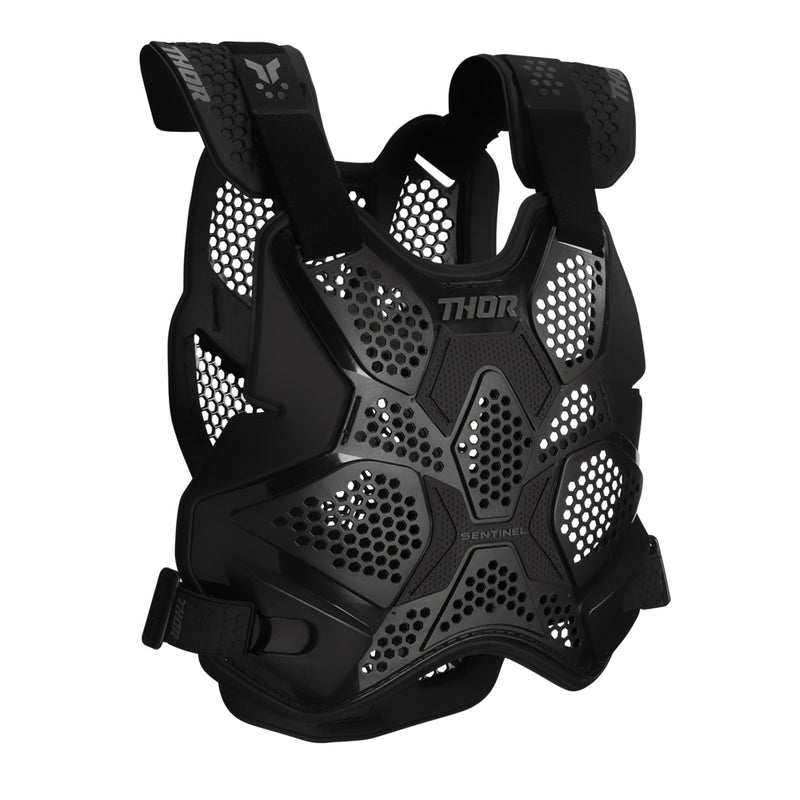 Load image into Gallery viewer, THOR SENTINEl LTD CHEST PROTECTOR BLACK
