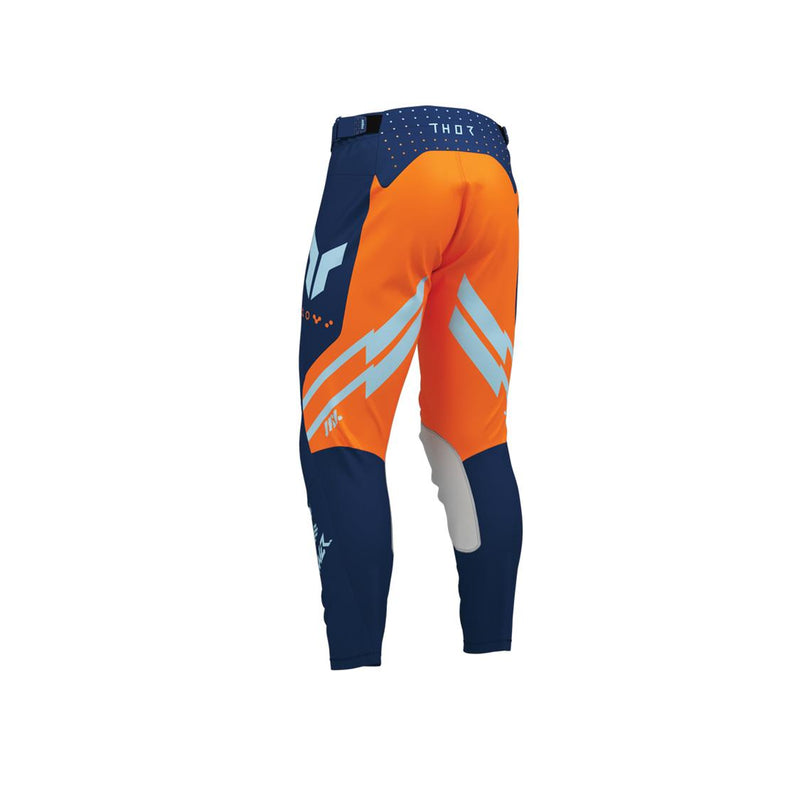 Load image into Gallery viewer, THOR MX PANT LAUNCHMODE FUTURA NAVY/ORG
