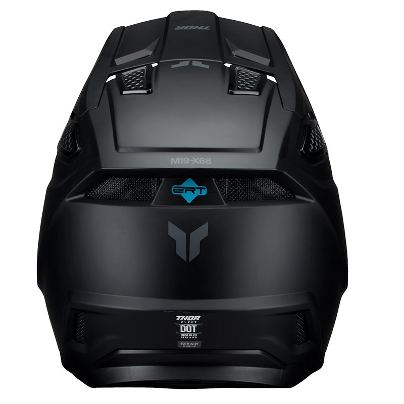 Load image into Gallery viewer, THOR HELMET FLEET BLACKOUT
