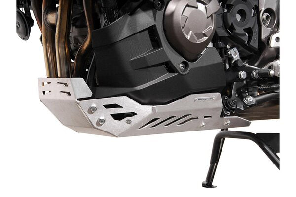 Load image into Gallery viewer, BASH PLATE SW MOTECH SILVER KAWASAKI VERSYS 1000 11-18
