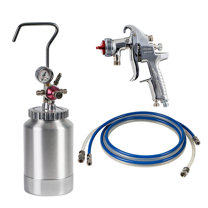 Load image into Gallery viewer, IWATA 2SPRAY PRESSURE POT 2L POT + GAUGES
