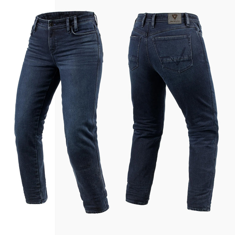 Load image into Gallery viewer, Jeans Violet Ladies BF Blue Black
