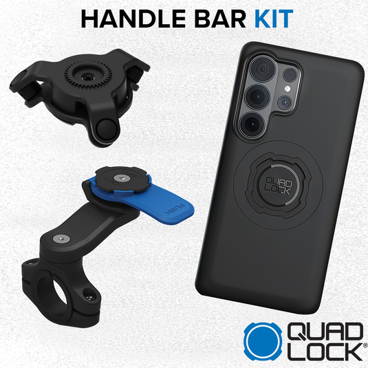 Quad Lock Motorcycle Handlebar Kit - Samsung Phones